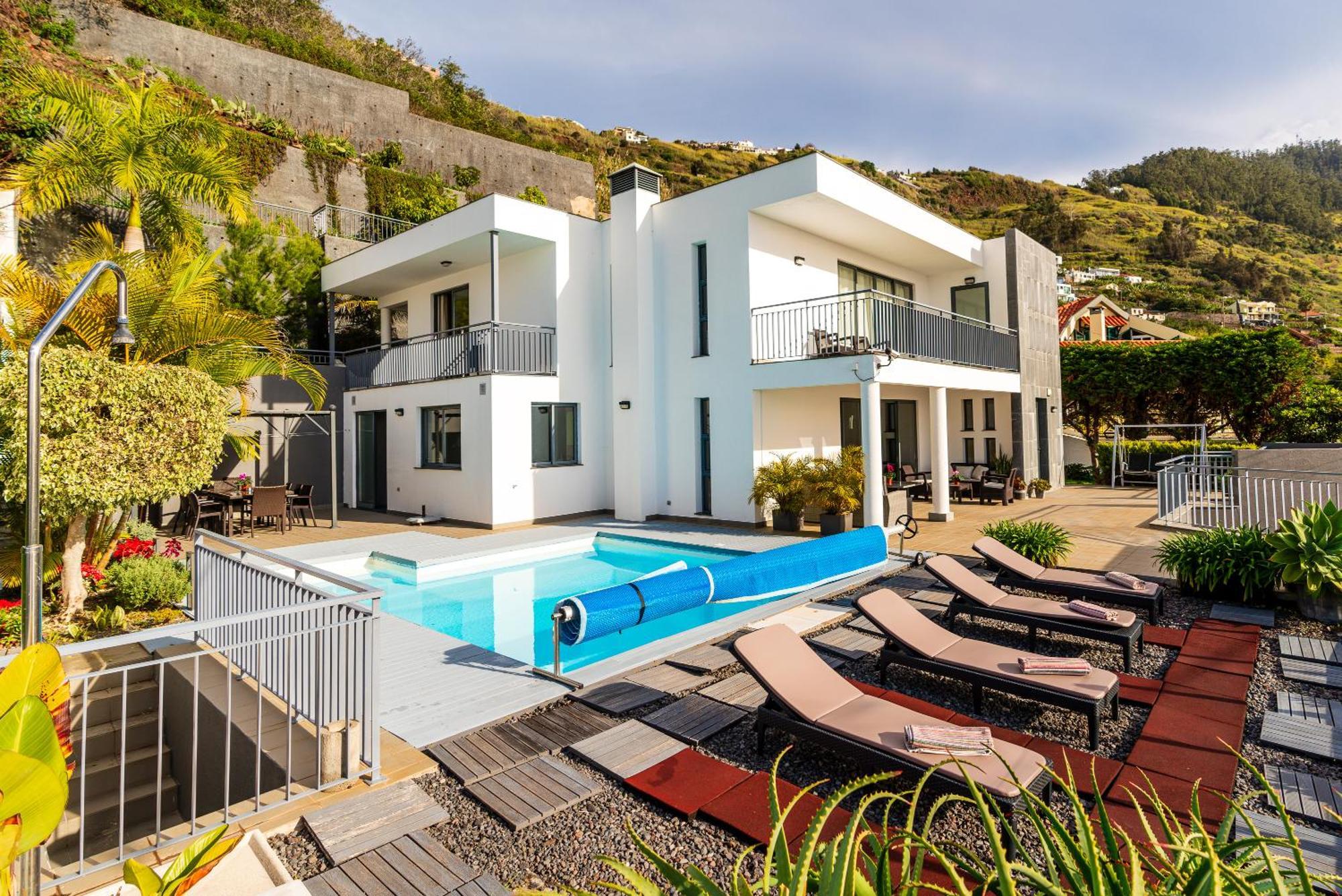 Villa Nunes, Big Holiday House With Private Pool Calheta  Luaran gambar